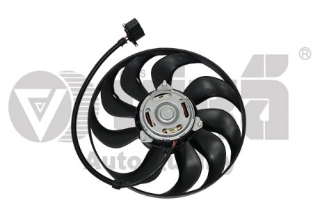 Вентилятор радиатора Skoda Fabia (00-04,05-08)/VW Polo (02-10)/Seat Ibiza (02-05,06-10) Vika 99590018301 (фото 1)