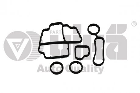 Комплект прокладок корпуса масляного фильтра Skoda Octavia (09-13)/VW Jetta (06-15),Passat (09-15),Tiguan (08-12),T5 (10-16) Vika K11776001