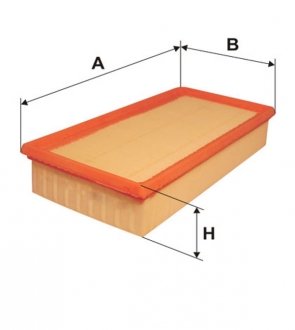 Фільтр повітря WIX FILTERS WA6655 (фото 1)