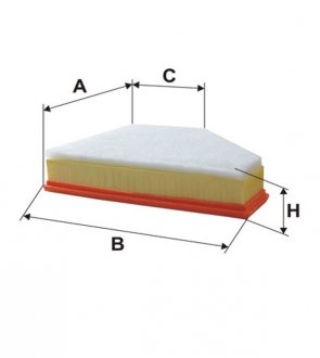 Фільтр повітря WIX FILTERS WA9601