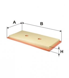 Фільтр повітря WIX FILTERS WA9784 (фото 1)