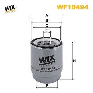 ФІЛЬТР ПАЛИВА WIX FILTERS WF10494