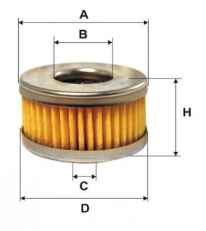 Фільтр паливний у редуктор (газ) WIX FILTERS WF8351