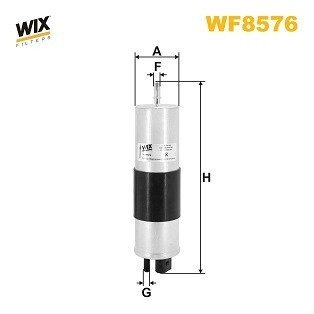 Фільтр паливний WIX FILTERS WF8576