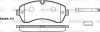 Колодки тормозные диск. перед. (Remsa) Mercedes-benz Sprinter 46-t 3.0 06-,Mercedes-benz Sprinter 5-t 1.8 06- WOKING P13433.00 (фото 1)