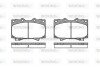 Колодки гальмівні диск. перед. (Remsa) Land Cruiser Prado (_J15_) (09-)/Mitsubishi Pajero IV (09-) WOKING P6073.04 (фото 1)