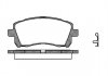 Колодки тормозные диск. перед. (Remsa) Subaru Outback (bl, bp) 2.5 03-10 WOKING P7553.02 (фото 1)