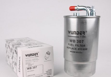 Фільтр паливний WUNDER FILTER WB 307