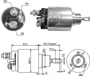 Втягуюче реле ZM ZM2479